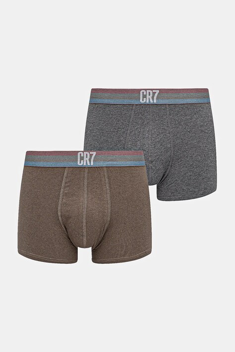 Боксерки CR7 Cristiano Ronaldo (2 броя) в сиво