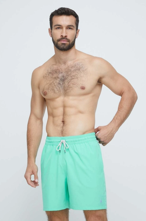 Polo Ralph Lauren pantaloni scurti de baie culoarea verde