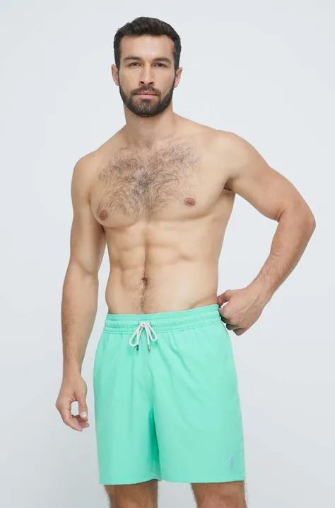 Kopalne kratke hlače Polo Ralph Lauren zelena barva