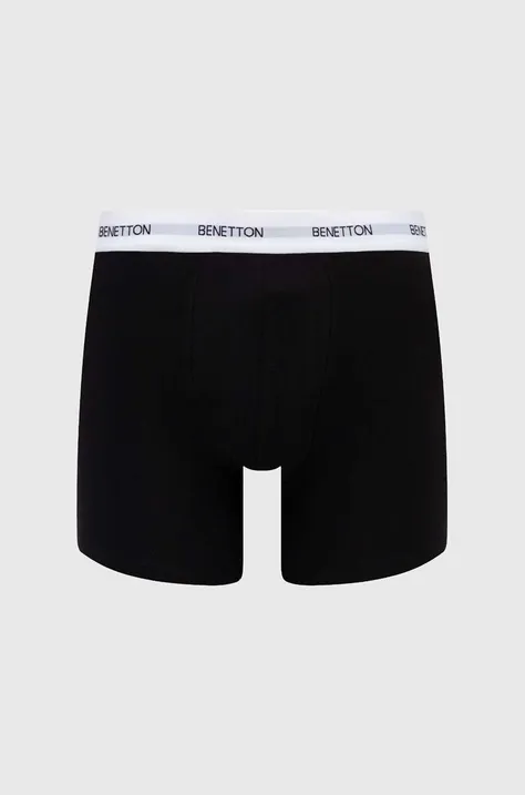 United Colors of Benetton boxeri barbati, culoarea negru