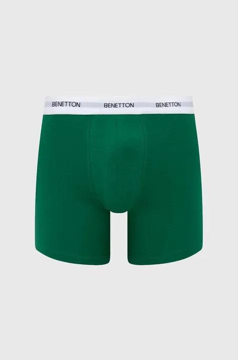 United Colors of Benetton bokserki męskie kolor zielony