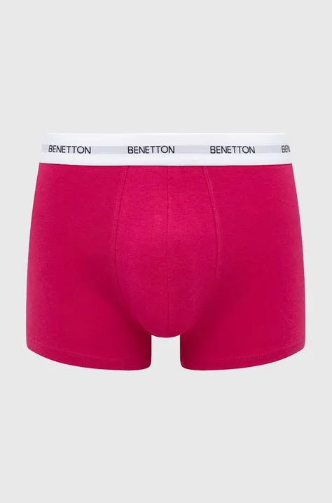 United Colors of Benetton bokserki męskie kolor różowy