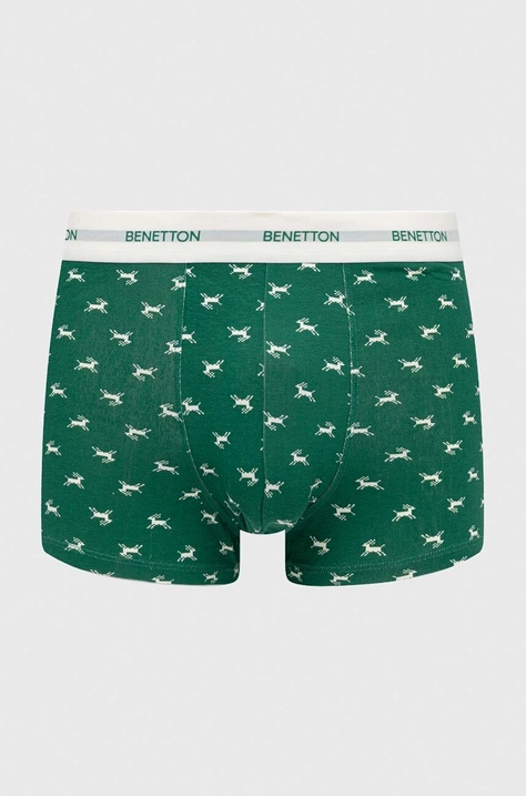 United Colors of Benetton boxeralsó zöld, férfi