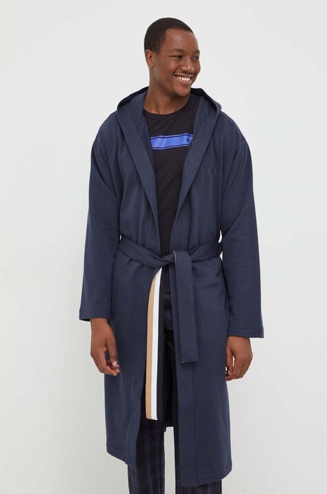 Хлопковый халат BOSS