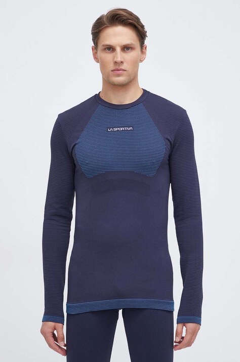 LA Sportiva longsleeve funcțional Synth Light culoarea albastru marin