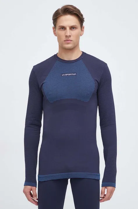 Λειτουργικό μακρυμάνικο πουκάμισο LA Sportiva Synth Light χρώμα: ναυτικό μπλε
