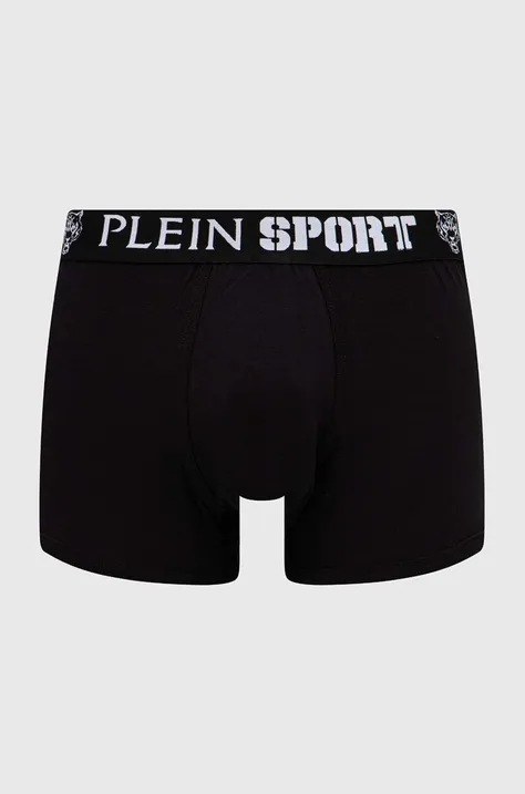 Boxerky PLEIN SPORT pánske, čierna farba