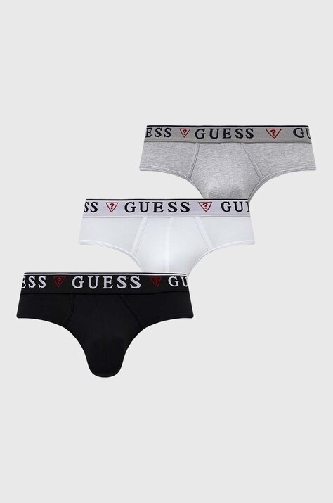 Сліпи Guess 3-pack чоловічі колір чорний