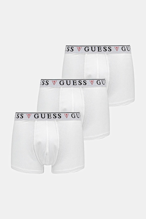 Guess boxeri BRIAN 3-pack culoarea alb, U97G01 KCD31