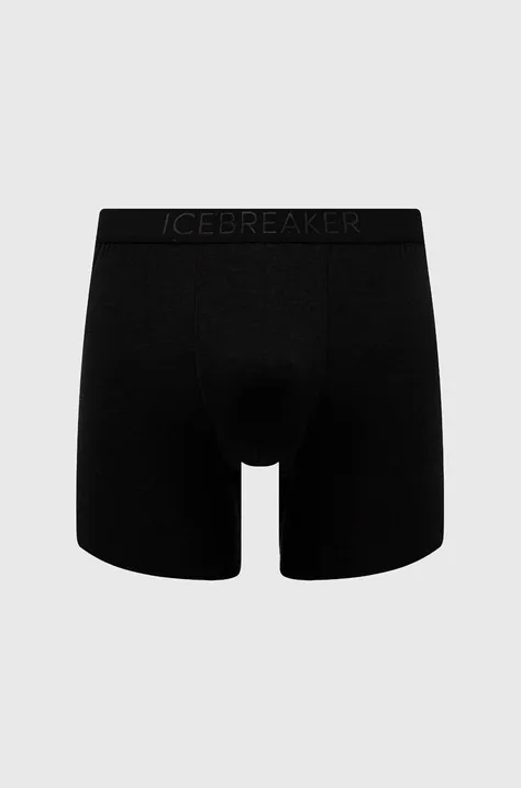 Funkční prádlo Icebreaker Anatomica Cool-Lite Boxers černá barva, IB1052460011