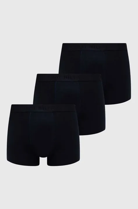 Bokserice Tommy Hilfiger 3-pack za muškarce, boja: tamno plava, UM0UM02760