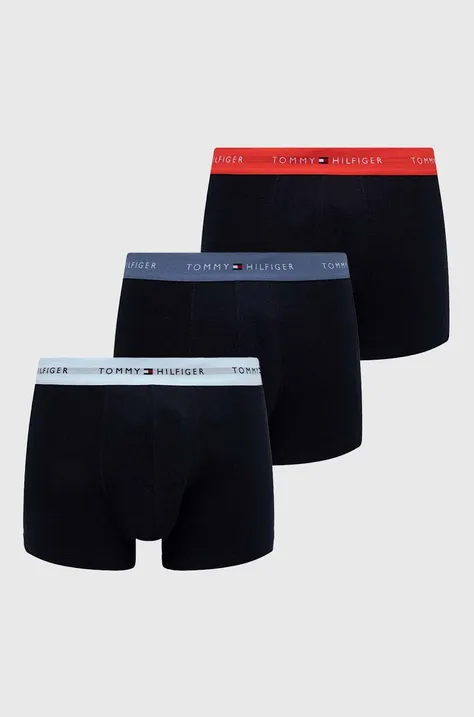 Tommy Hilfiger bokserki 3-pack męskie kolor niebieski UM0UM02763