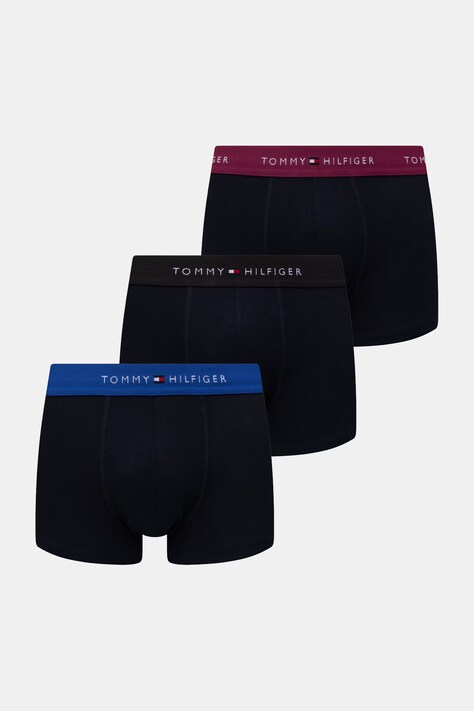 Tommy Hilfiger boxeri mulați pentru bărbați cu bumbac pachet de 3 multicolor