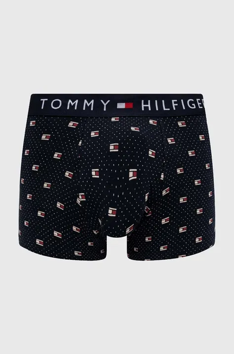 Boxerky Tommy Hilfiger pánské, tmavomodrá barva, UM0UM02835