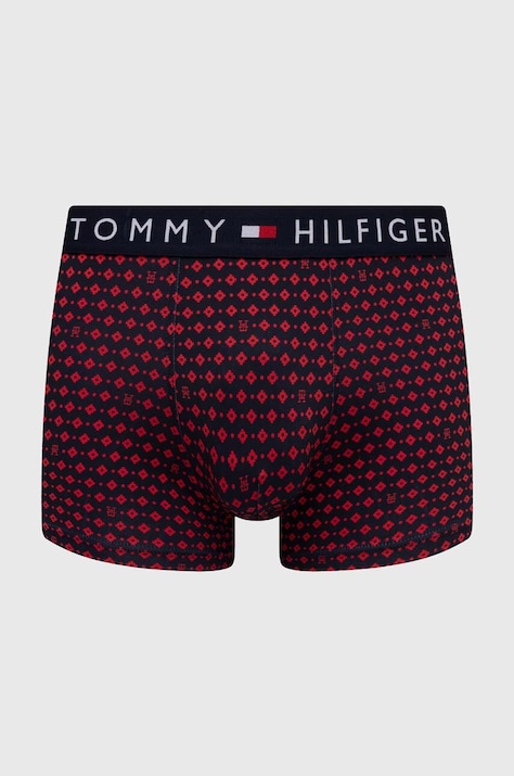 Boxerky Tommy Hilfiger pánske, tmavomodrá farba, UM0UM02854