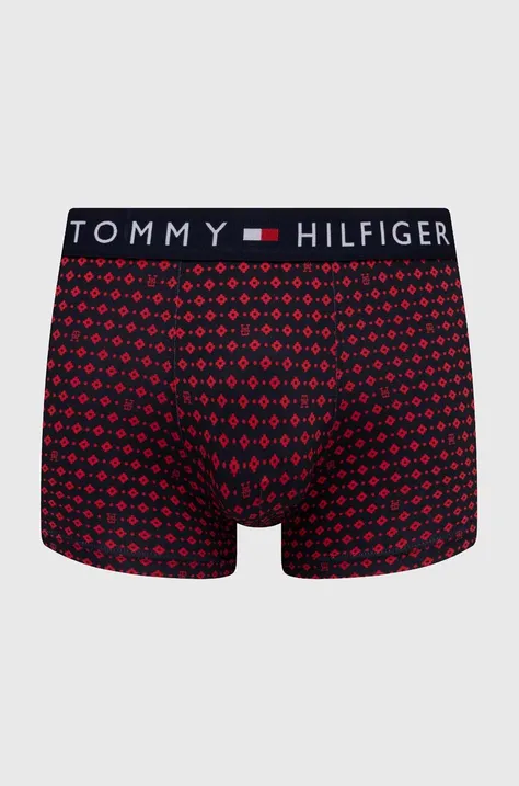 Boxerky Tommy Hilfiger pánské, tmavomodrá barva, UM0UM02854