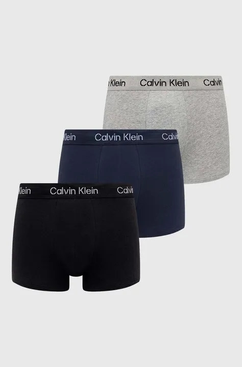 Μποξεράκια Calvin Klein Underwear 3-pack χρώμα: τιρκουάζ