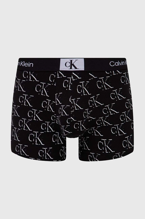 Boxerky Calvin Klein Underwear pánské, černá barva