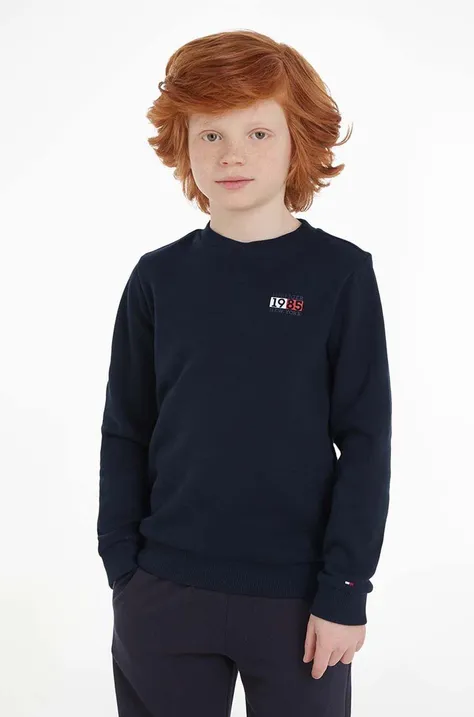Παιδική μπλούζα Tommy Hilfiger χρώμα: ναυτικό μπλε