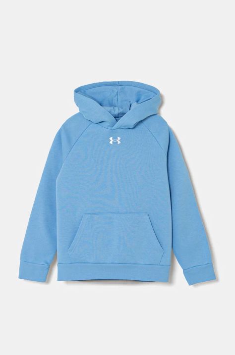 Dječja dukserica Under Armour UA Rival Fleece s kapuljačom, s aplikacijom