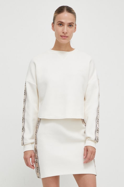 Guess bluza CYMONE damska kolor beżowy V3BQ16 KB3P2