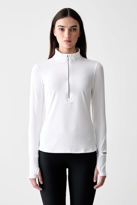 Under Armour bluza treningowa damska Qualifier Run 1 biała 1379349