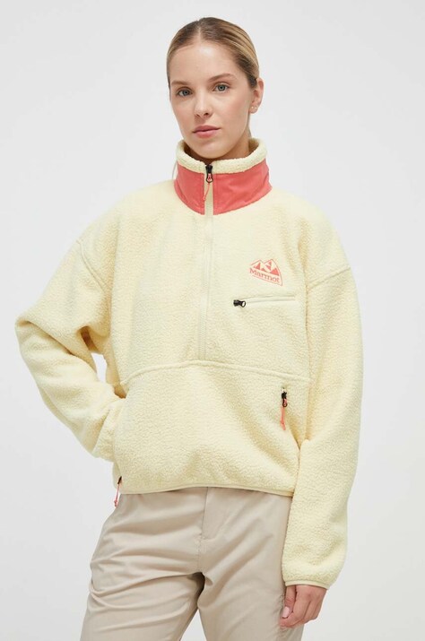 Αθλητική μπλούζα Marmot '94 E.C.O. χρώμα: κίτρινο