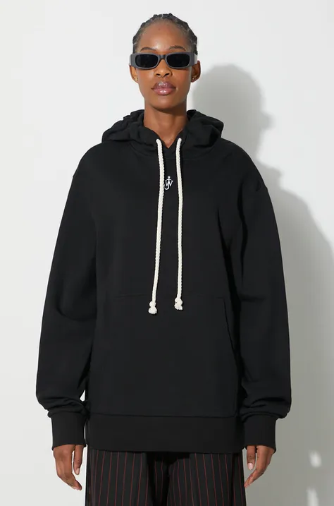 JW Anderson silk blend sweatshirt black color JW0125.PG1339