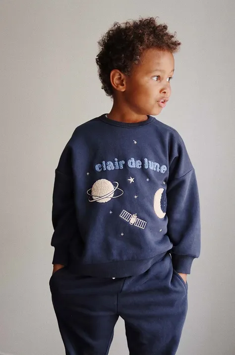 Otroški pulover Konges Sløjd mornarsko modra barva