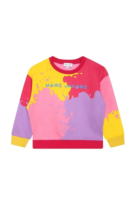 Otroški pulover Marc Jacobs roza barva
