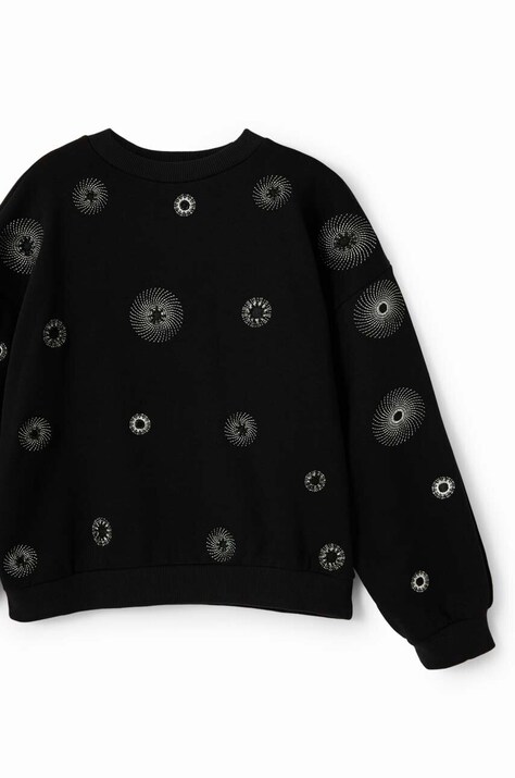 Дитяча бавовняна кофта Desigual — фото 4