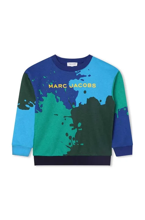 Marc Jacobs bluza dziecięca kolor zielony wzorzysta