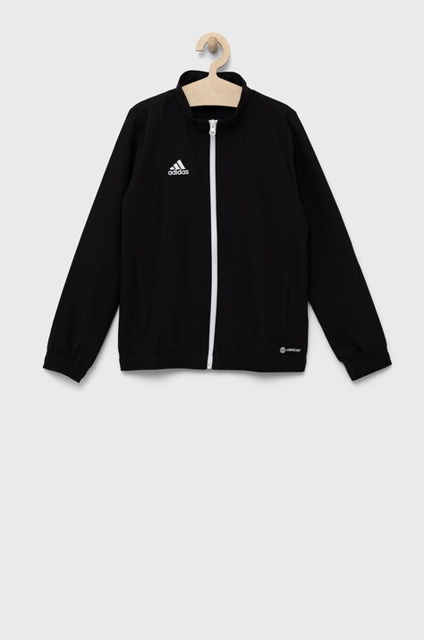 adidas Performance bluza copii ENT22 PREJKTY culoarea negru, neted