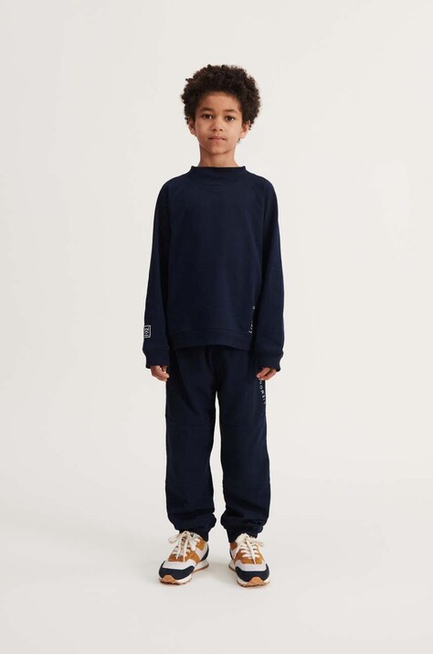 Liewood bluza copii culoarea albastru marin, cu imprimeu