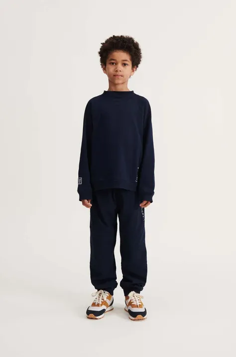 Otroški pulover Liewood mornarsko modra barva