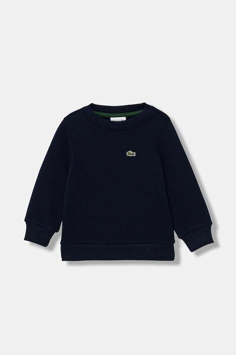 Lacoste bluza dziecięca kolor granatowy melanżowa SJ5284