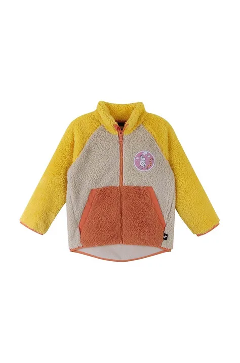 Otroški pulover Reima Moomin Kramgo rumena barva