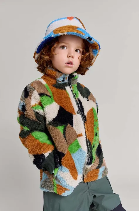 Otroški pulover Reima Turkkinen zelena barva