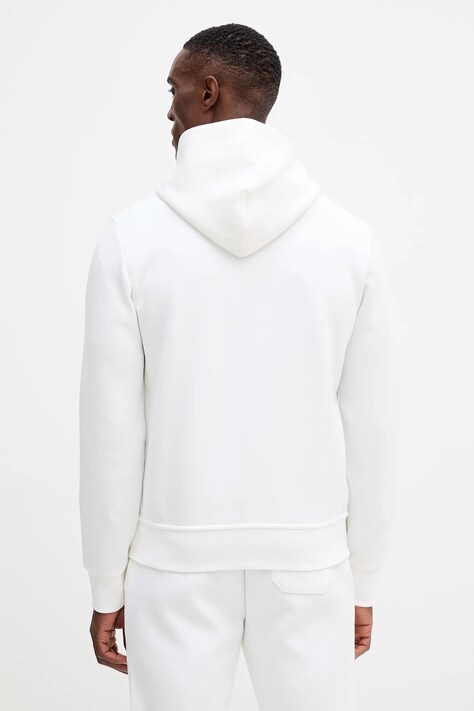 Polo Ralph Lauren bluză culoarea verde, cu glugă, uni, 710881517