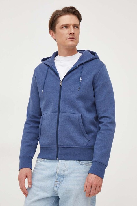 Polo Ralph Lauren sweatshirt men's blue color