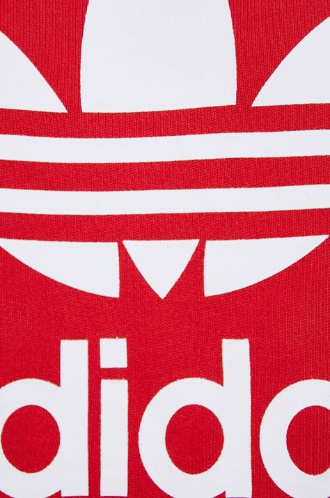 Бавовняна кофта adidas Originals — AW23-BLM09E, червоний — фото 5