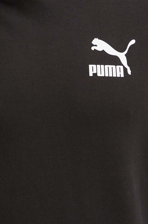 Бавовняна кофта Puma — AW23-BLM0M2, чорний — фото 4