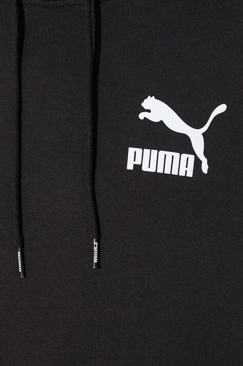 Бавовняна кофта Puma — AW23-BLM0M2, чорний — фото 6