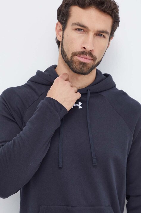 Кофта Under Armour — AW23-BLM15L, чорний — фото 4