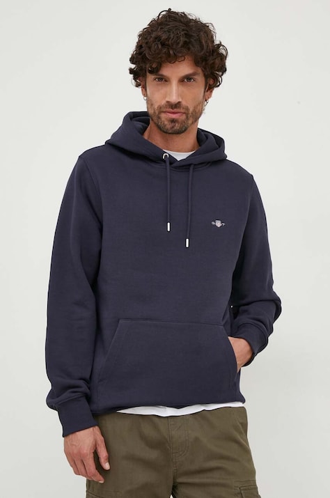 Gant felpa uomo con cappuccio