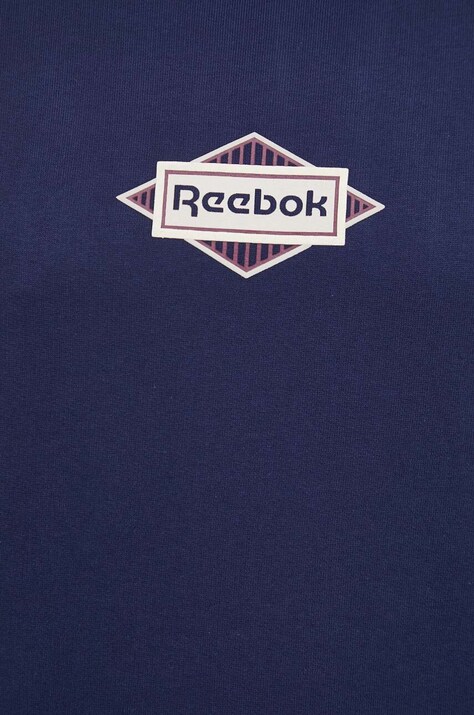 Бавовняна кофта Reebok Classic — фото 5