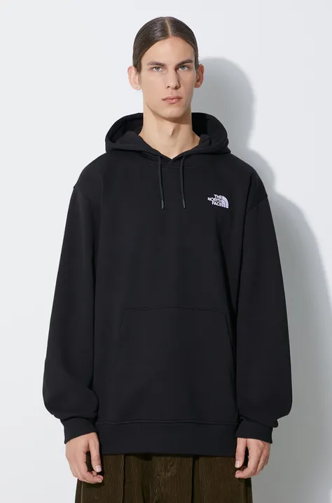 The North Face sweatshirt Essential men's black color NF0A7ZJ9JK31