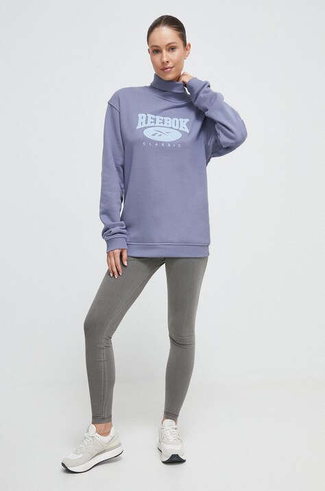 Бавовняна кофта Reebok Classic — фото 3