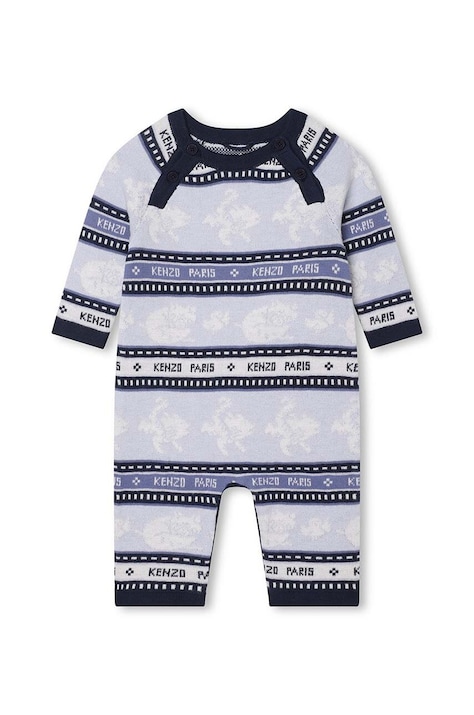 Хлопковый ромпер для младенцев Kenzo Kids