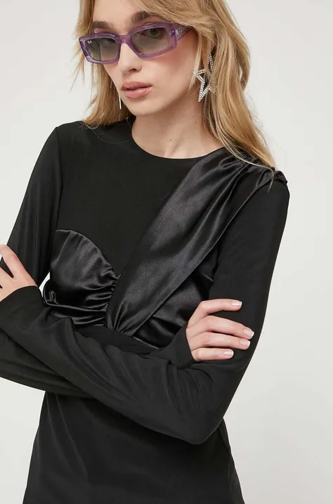 Блуза Stine Goya в черно с изчистен дизайн